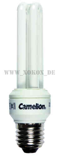 Energiesparlampe Camelion E27 11 Watt T3 2U 11W E27 2700K Warm Weiß