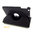 360° Schwarz Leder Tasche Schutzhülle Cover Ständer Case Etui Für iPad Mini Neu